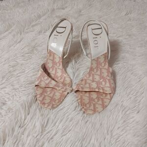 Dior Pink Sandals Chic Style